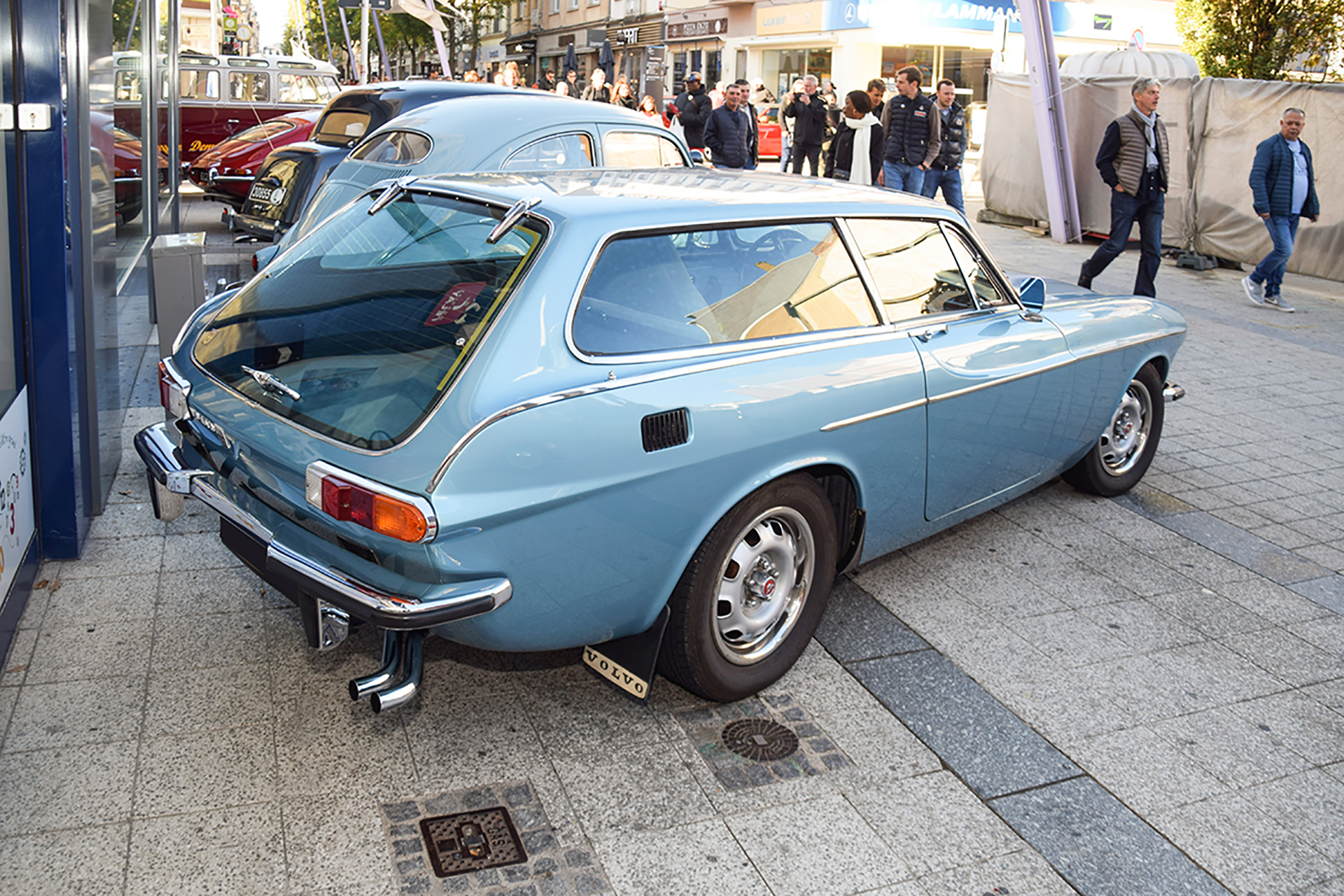 Volvo P1800 ES arrière - LOF Oldtimer Breakfast Esch-sur-Alzette 2018