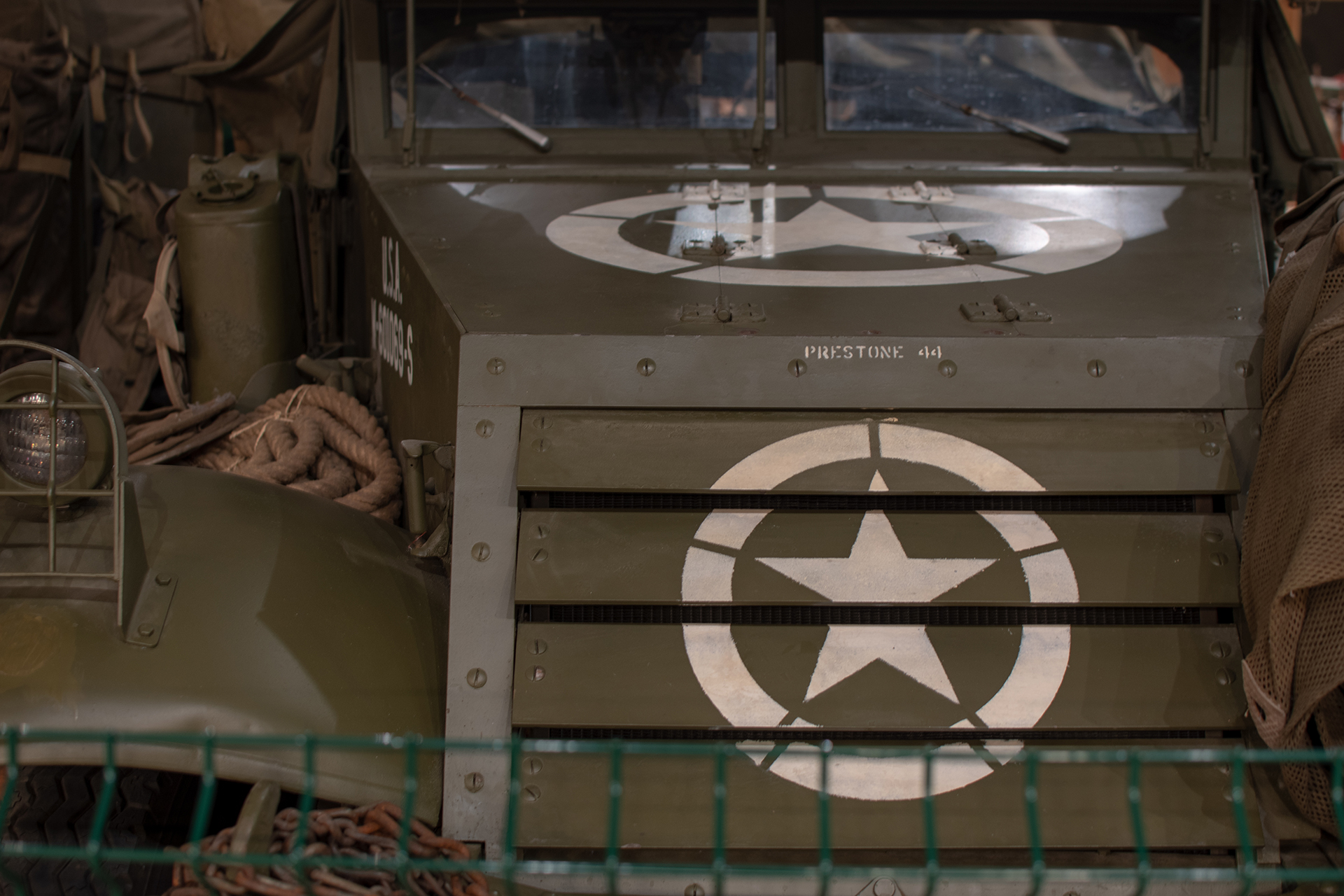 White M3A1 Scout  1943 - Musée National d'Histoire Militaire, Diekirch