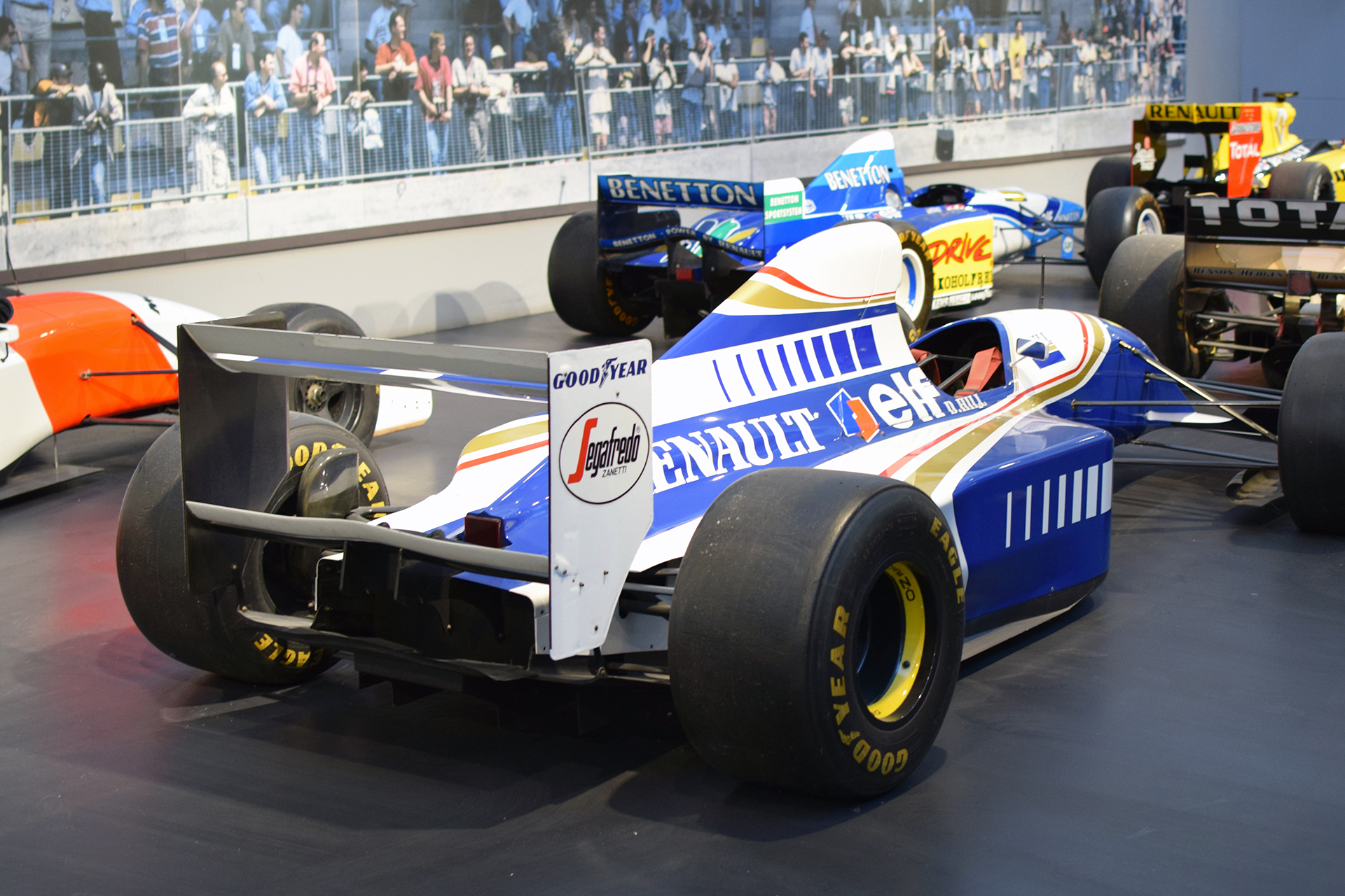 Williams FW15C back - Cité de l'automobile, Collection Schlumpf, Mulhouse