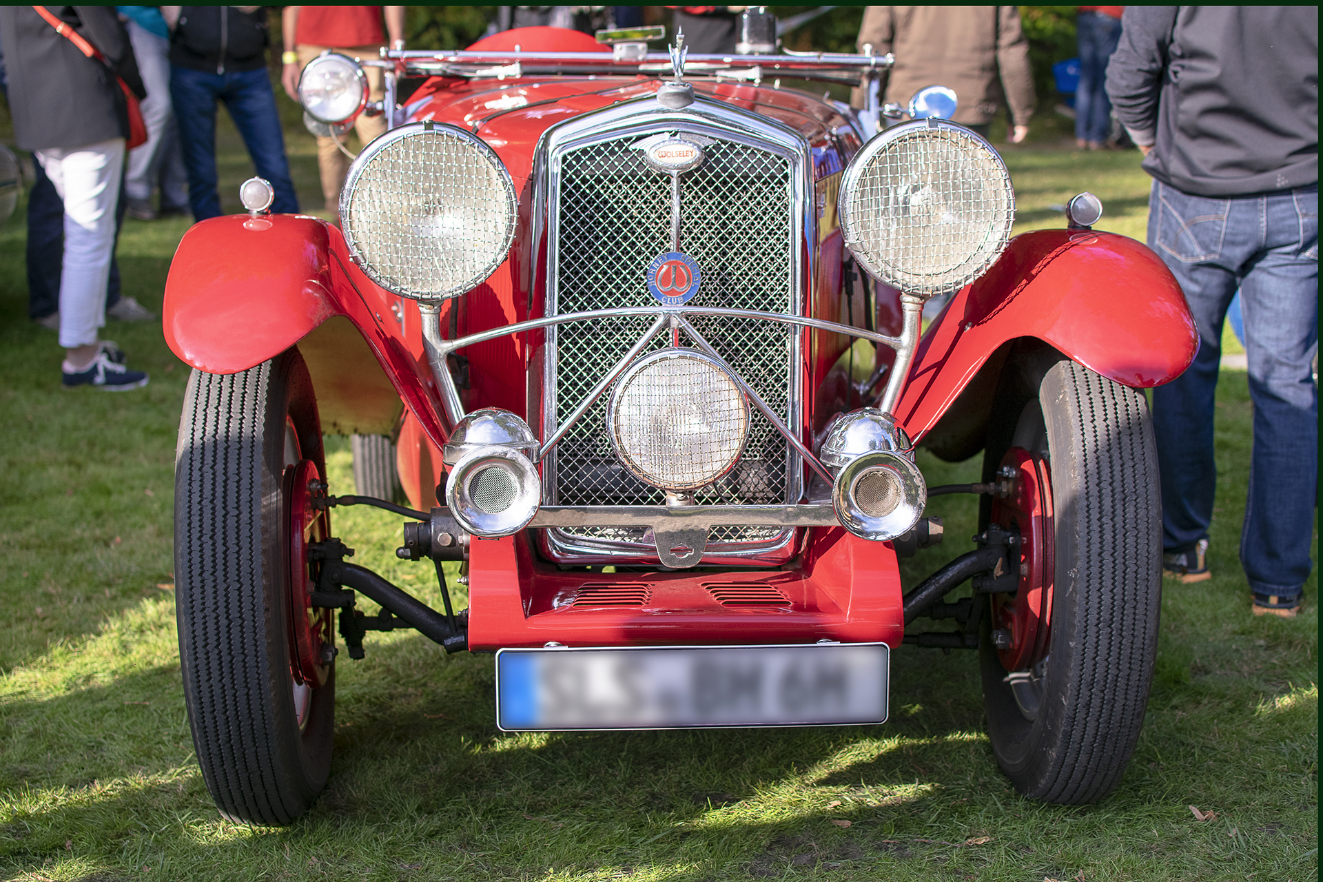 Wolseley  Hornet Six front - Automania 2021, Creutzwald, Villa de la Clairière