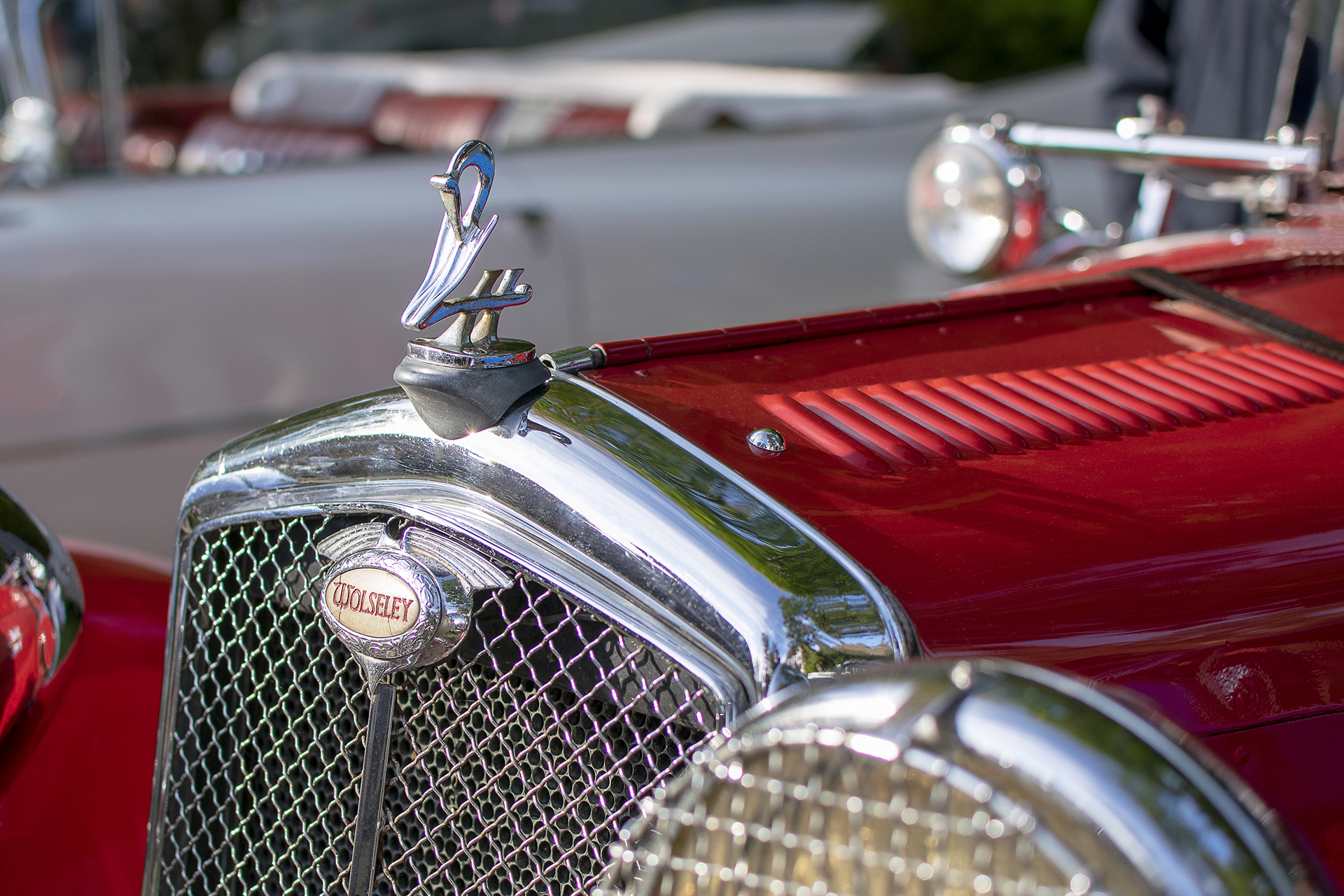 Wolseley  Hornet Six emblem- Automania 2021, Creutzwald, Villa de la Clairière