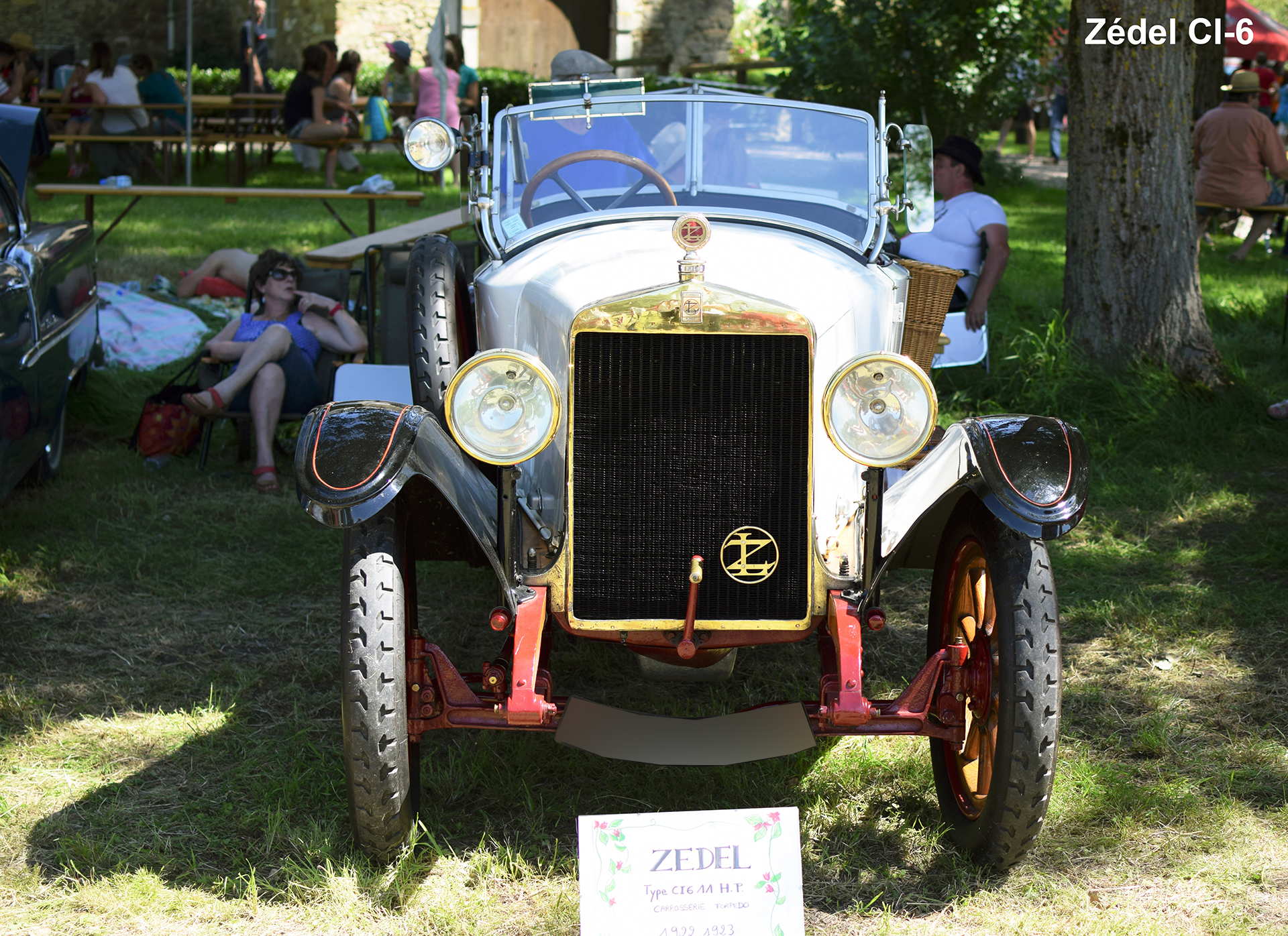  Zédel type CI-6 front - Automania 2016, Château de Freistroff