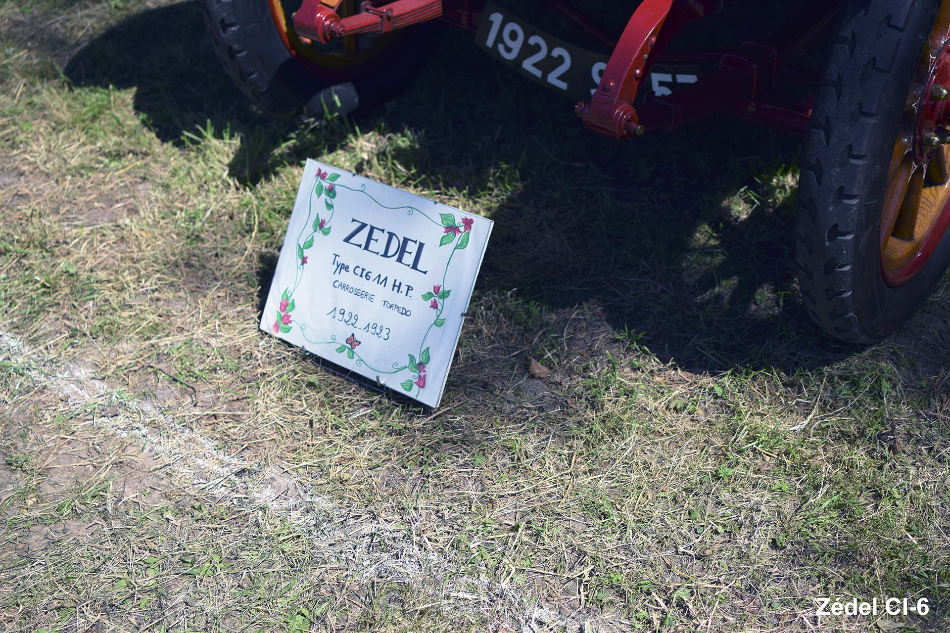  Zédel type CI-6 details - Automania 2016, Château de Freistroff