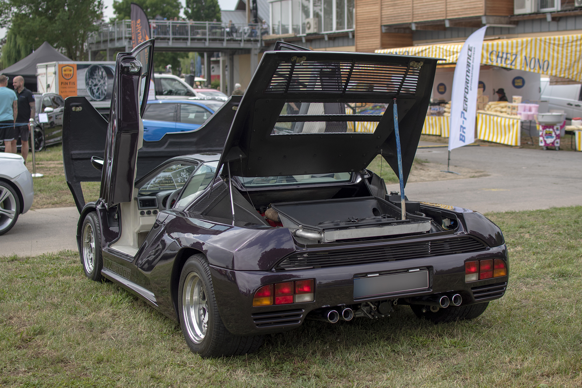 Zender Vision 3 back left - DreamCars Festival 2023 - Schwebsange - Port