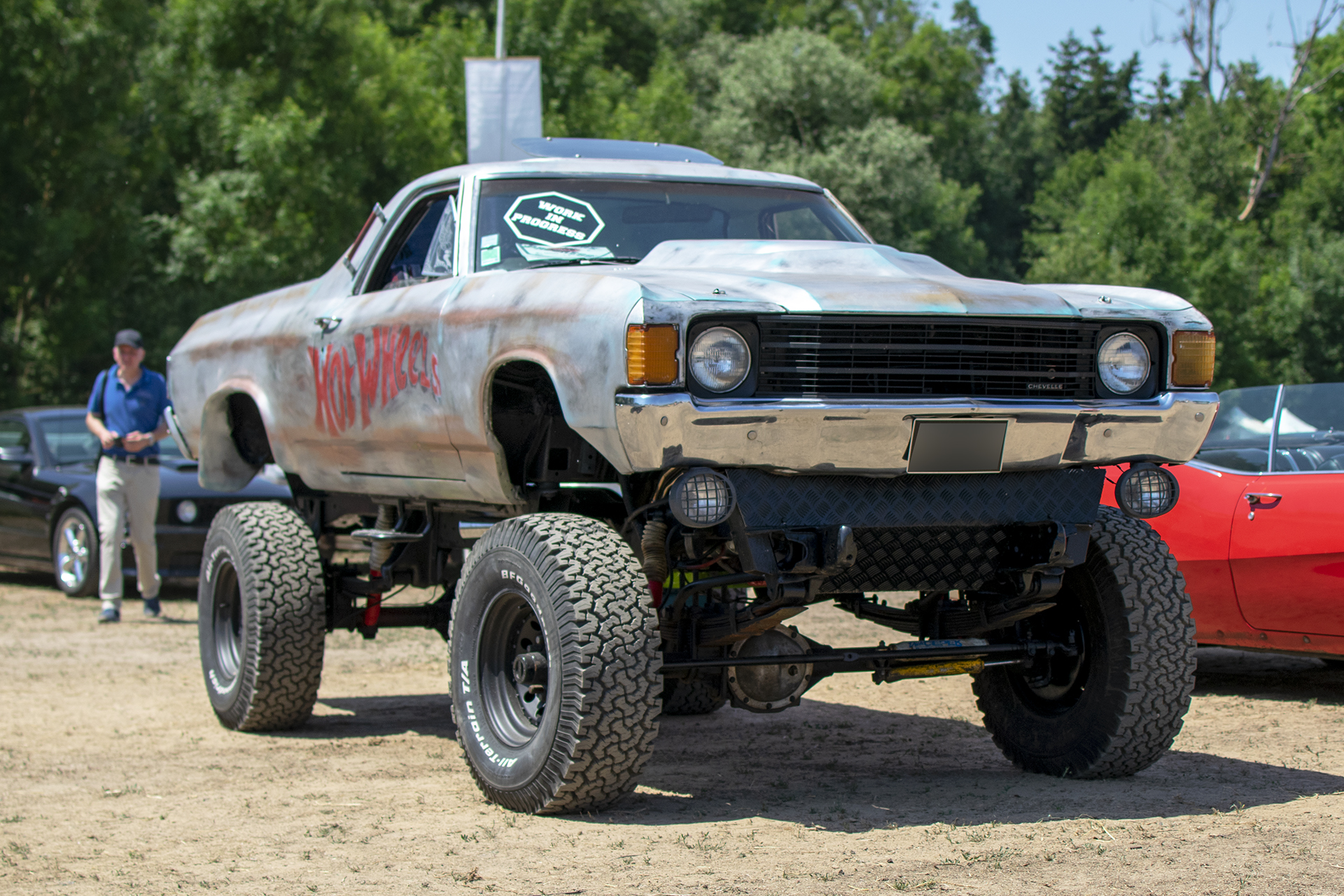 Chevrolet El Camino III Monster Truck - Automania 2019, Edling les Anzeling, Hara du Moulin