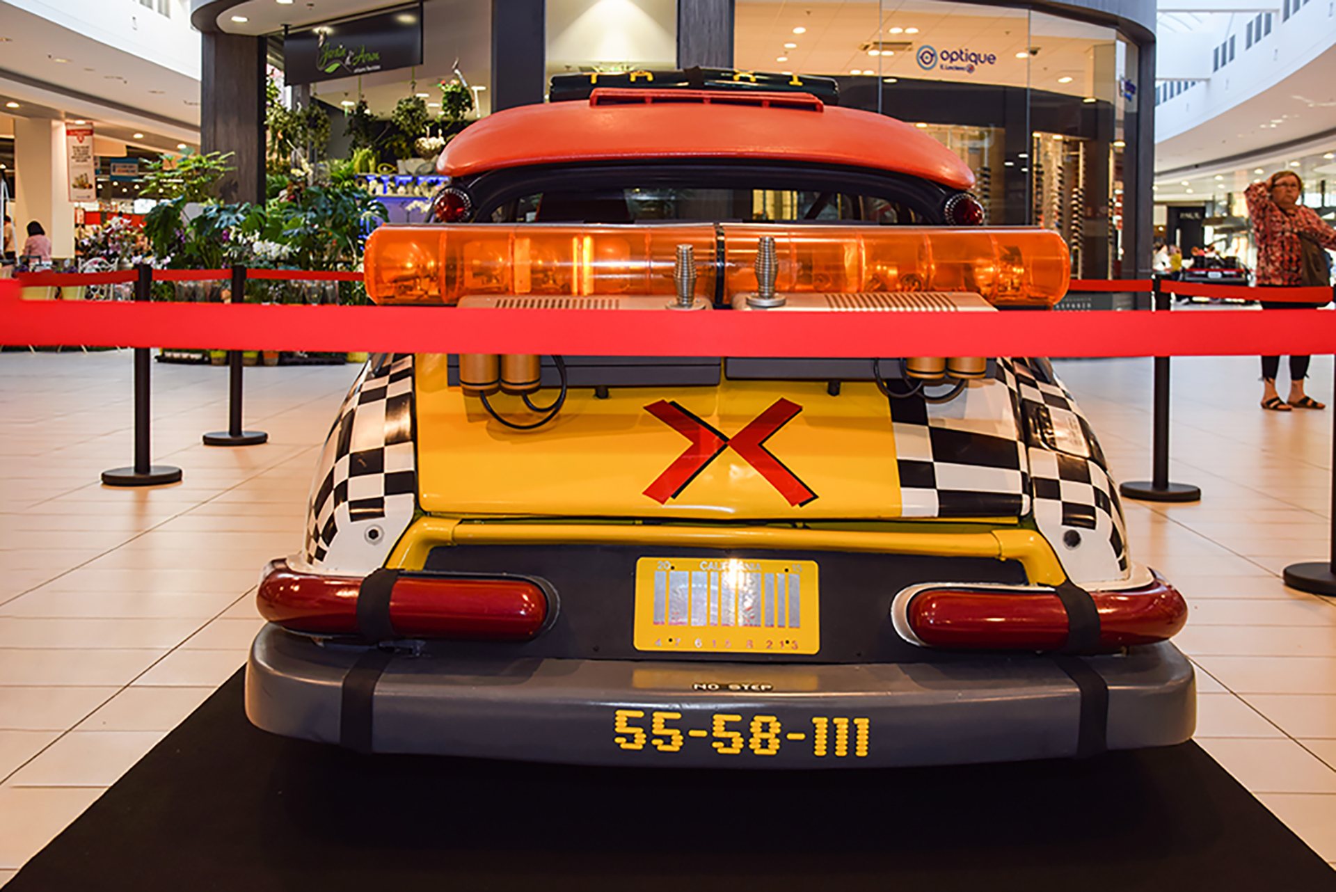 Citroën DS Retour vers le Futur II arrière  - Exposition ,voitures de films,Leclerc, Thionville, 2018