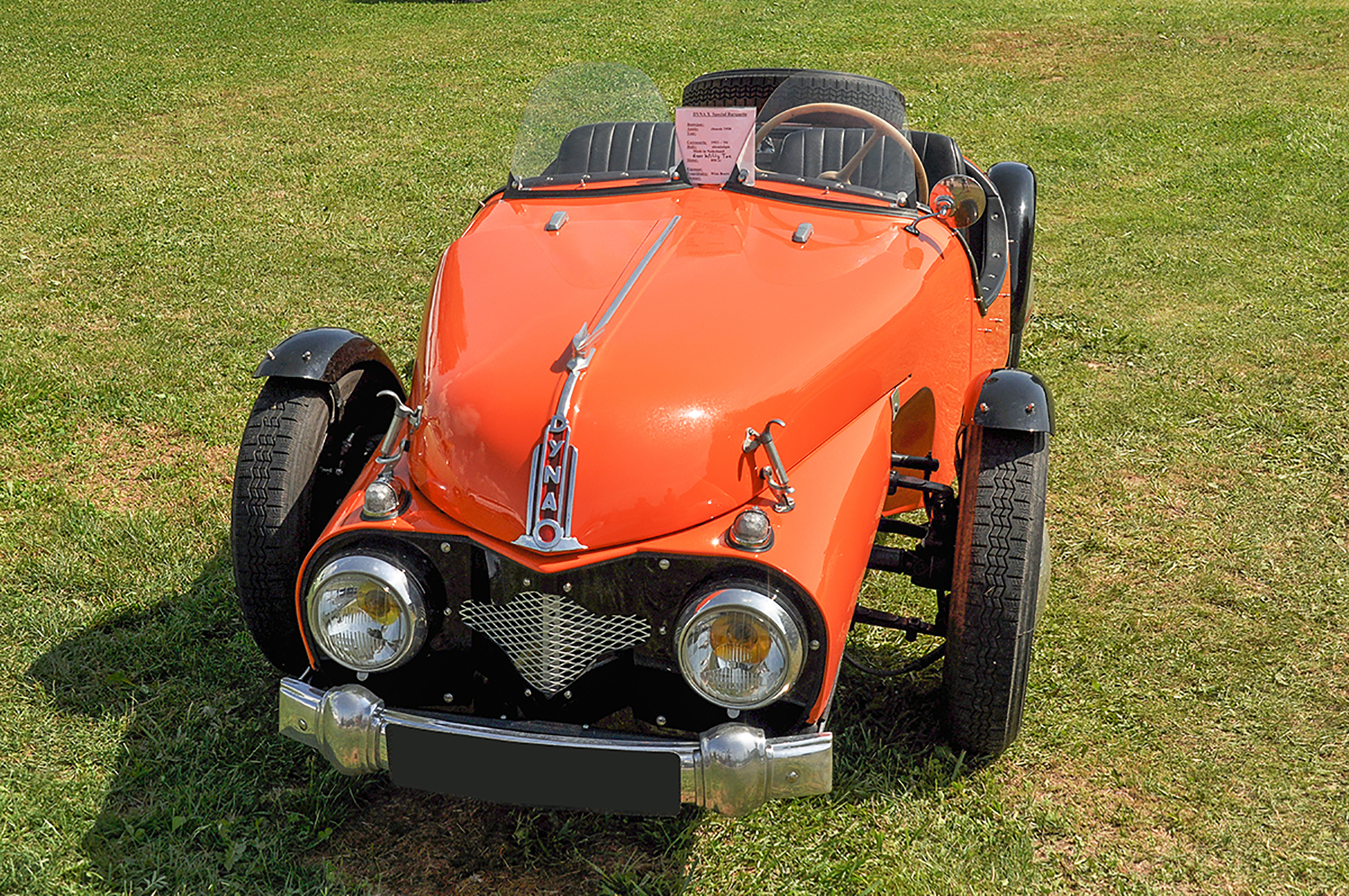 Panhard & Levasssor Dyna X 1950 special barquette - Rétro Meus'Auto 2018, Lac de la Madine