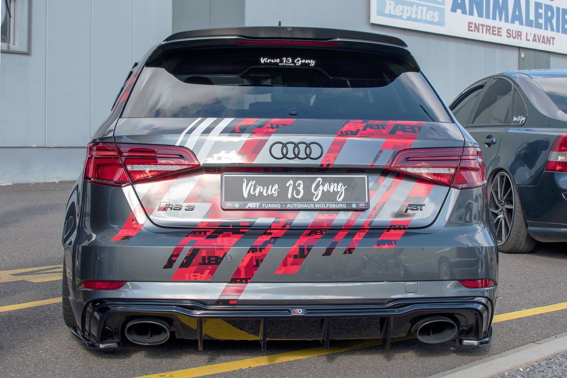 ABT RS3 III  8V Sportback arrière - JRS Car Passion , Paye ta crêpe , Terville , février ,2023