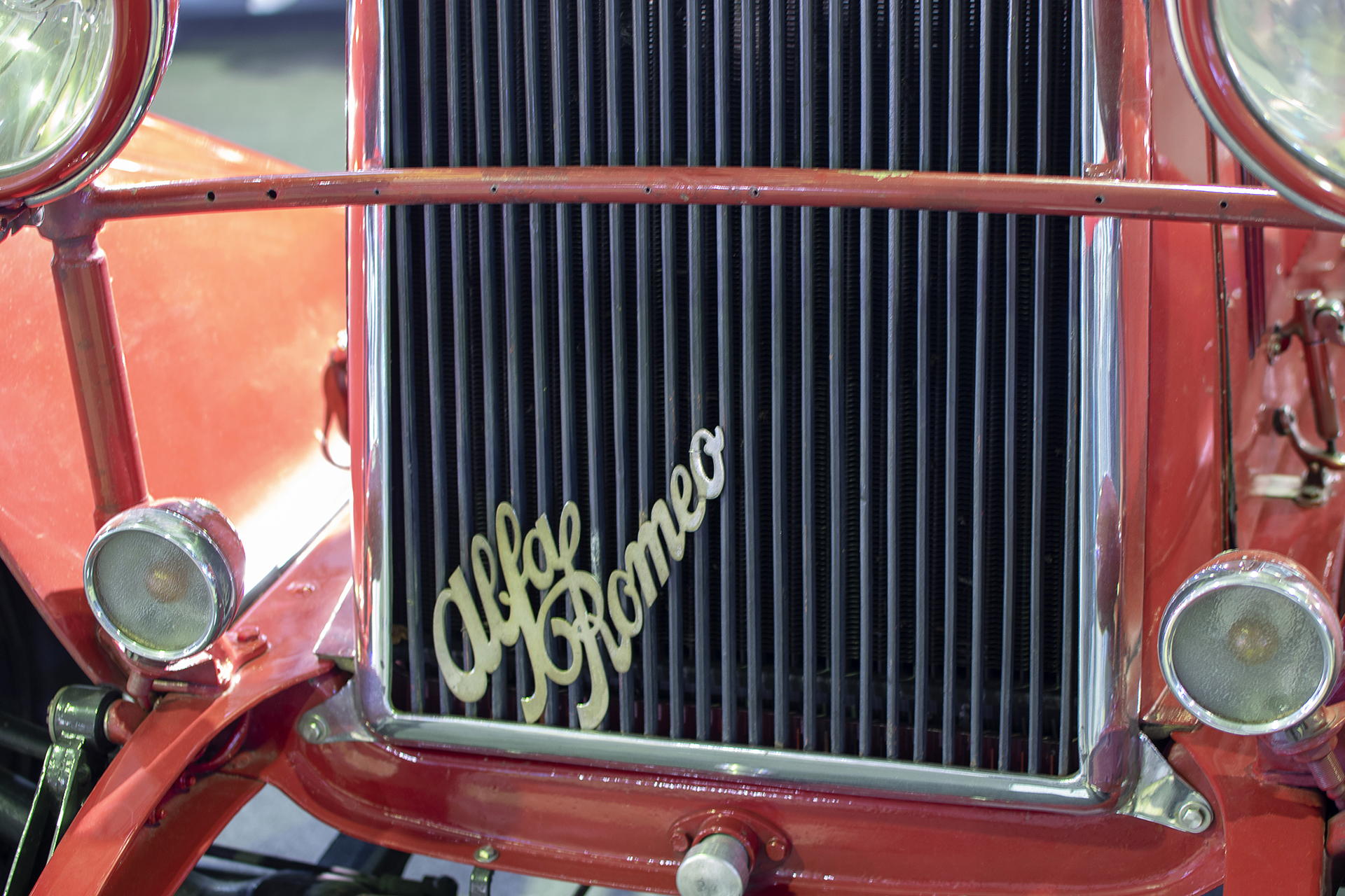 Alfa Romeo 6C 1750 Super Sport Compresseur  1930 logo - International Motor Show ,Luxembourg  ,2021