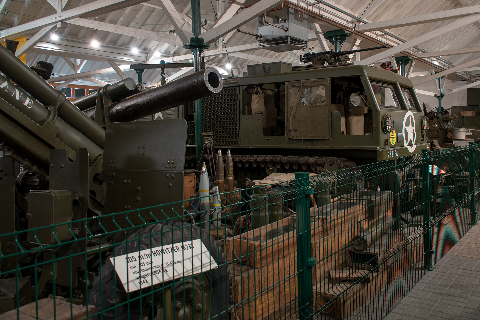 Allis-Chalmers M4 chenillé 1944 - Musée National d'Histoire Militaire, Diekirch