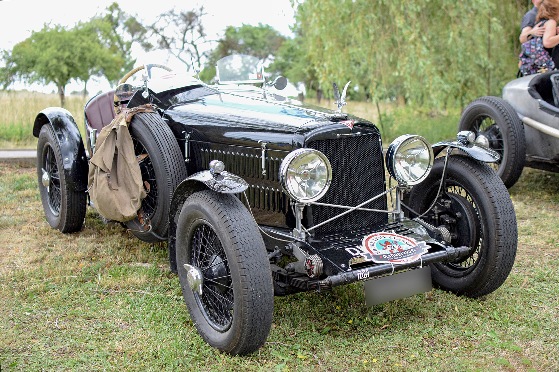 Alvis 12/70 roadster 1938 - Automania 2017, Edling les Anzeling, Hara du Moulin