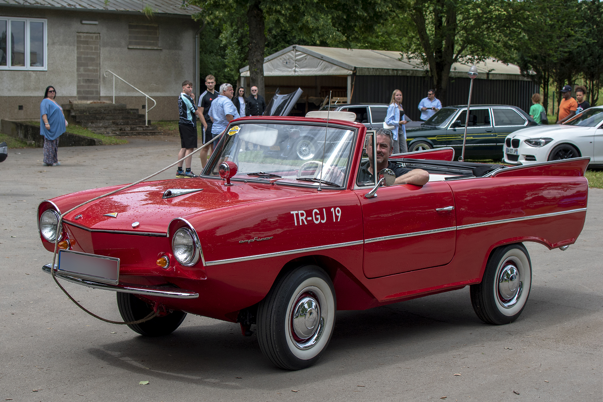 Amphicar Model 770 - DreamCars Festival, 2024,Schwebsange ,Port
