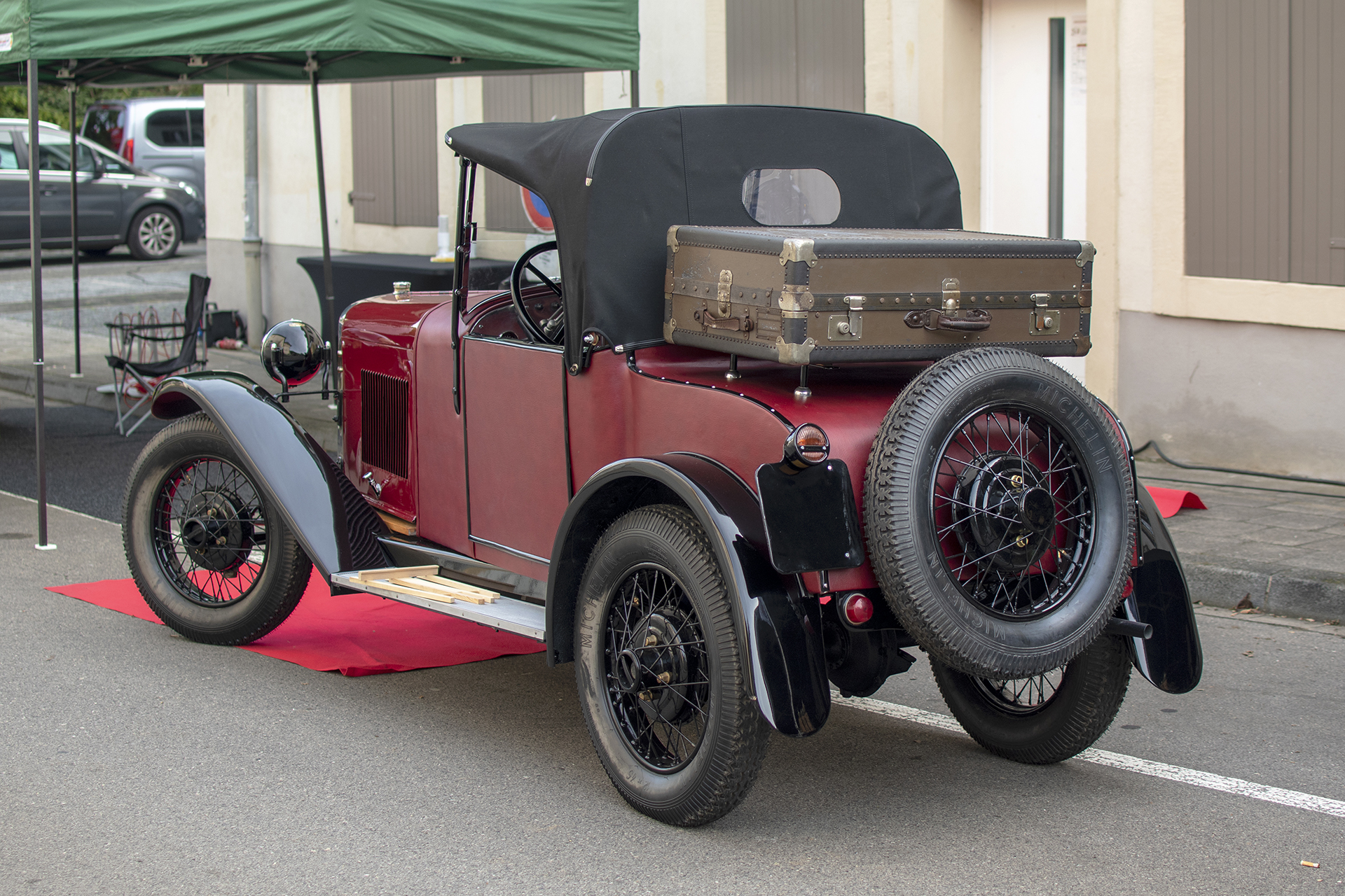 Ariès CC4 arrière - Vintage & History Vehicles by Kiwanis, Lasauvage ,septembre ,2023