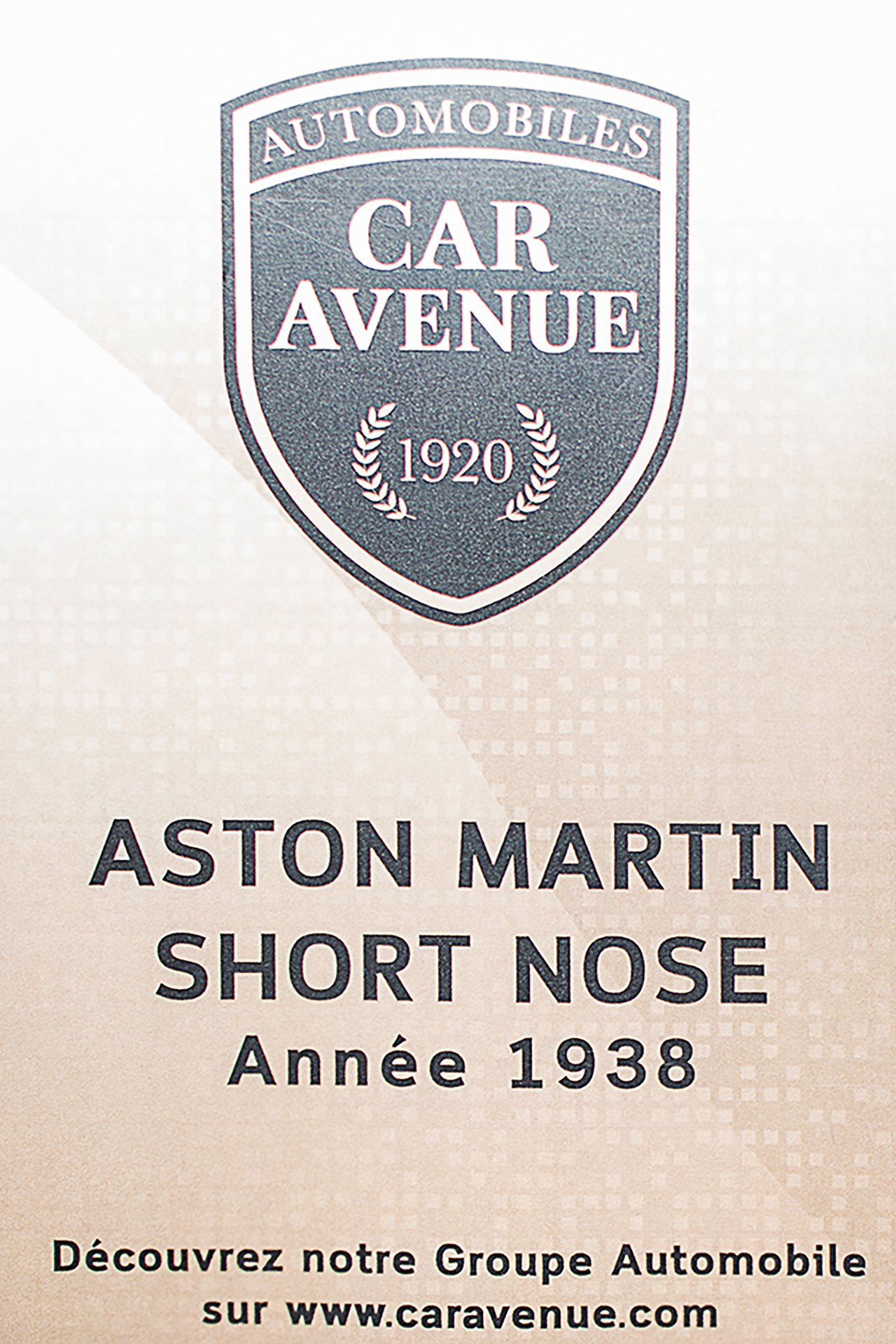 Aston Martin 15/98 1938 infos - Salon ,Auto-Moto Classic, Metz, 2019