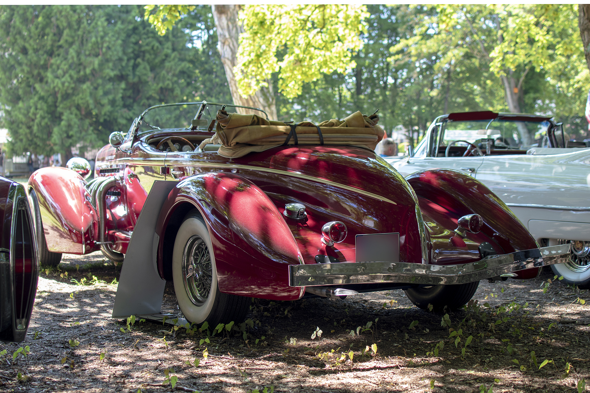 Auburn Speedster 851 / 866 arrière - Automania ,2023,Sierck-Les-Bains, Parc Valette, Fête de la St Jean