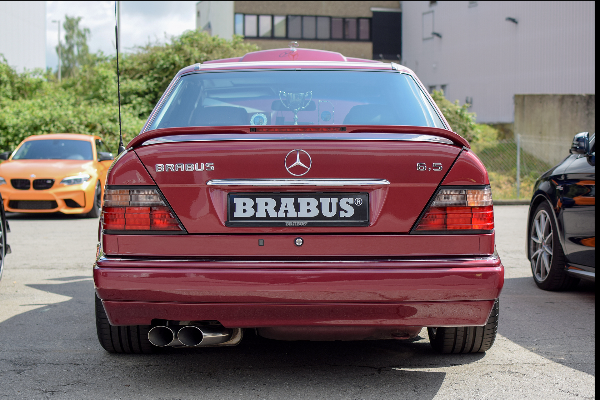 Brabus 6.5 1994 W124 E60 AMG arrière  - Cars & Coffee Deluxe ,Luxembourg ,Mai ,2019