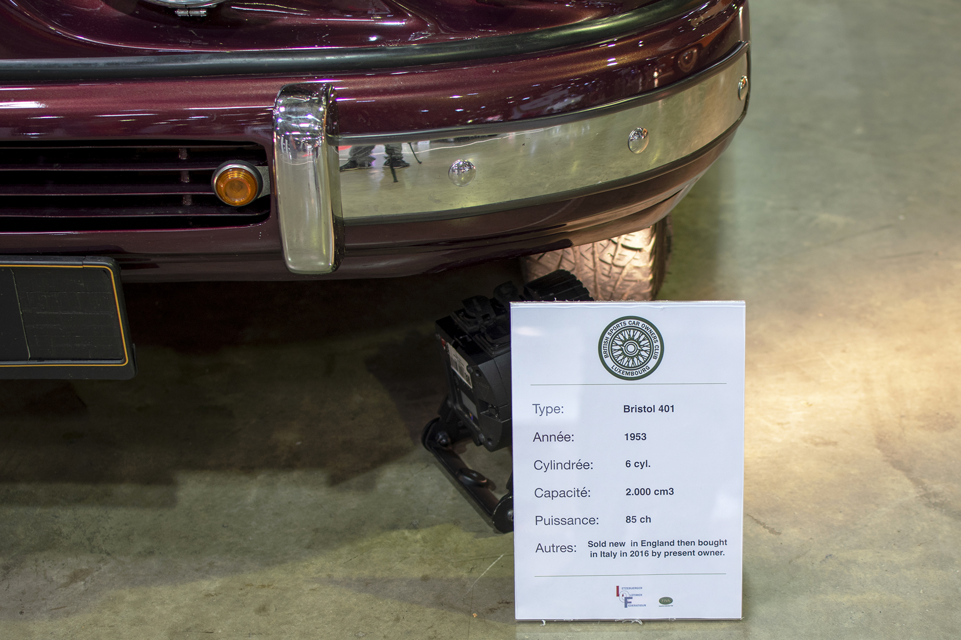 Bristol 401 1953 infos - LOF, Auto Jumble ,2024, Luxembourg, all thing classic