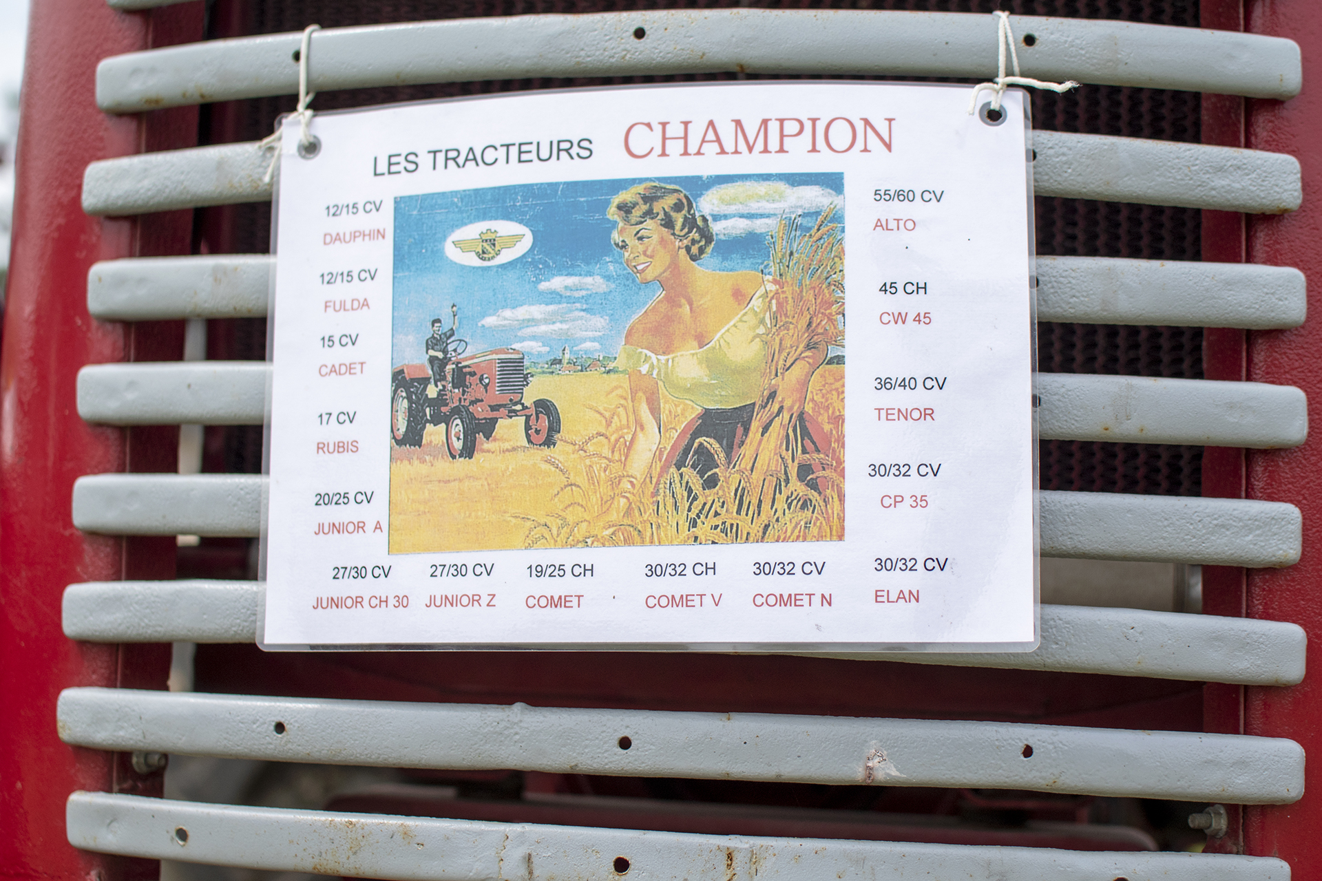 Champion Elan - Expostion de tracteurs et matériel agricoles ancien ,  Vigneulles-les-Hattonchatel,2026