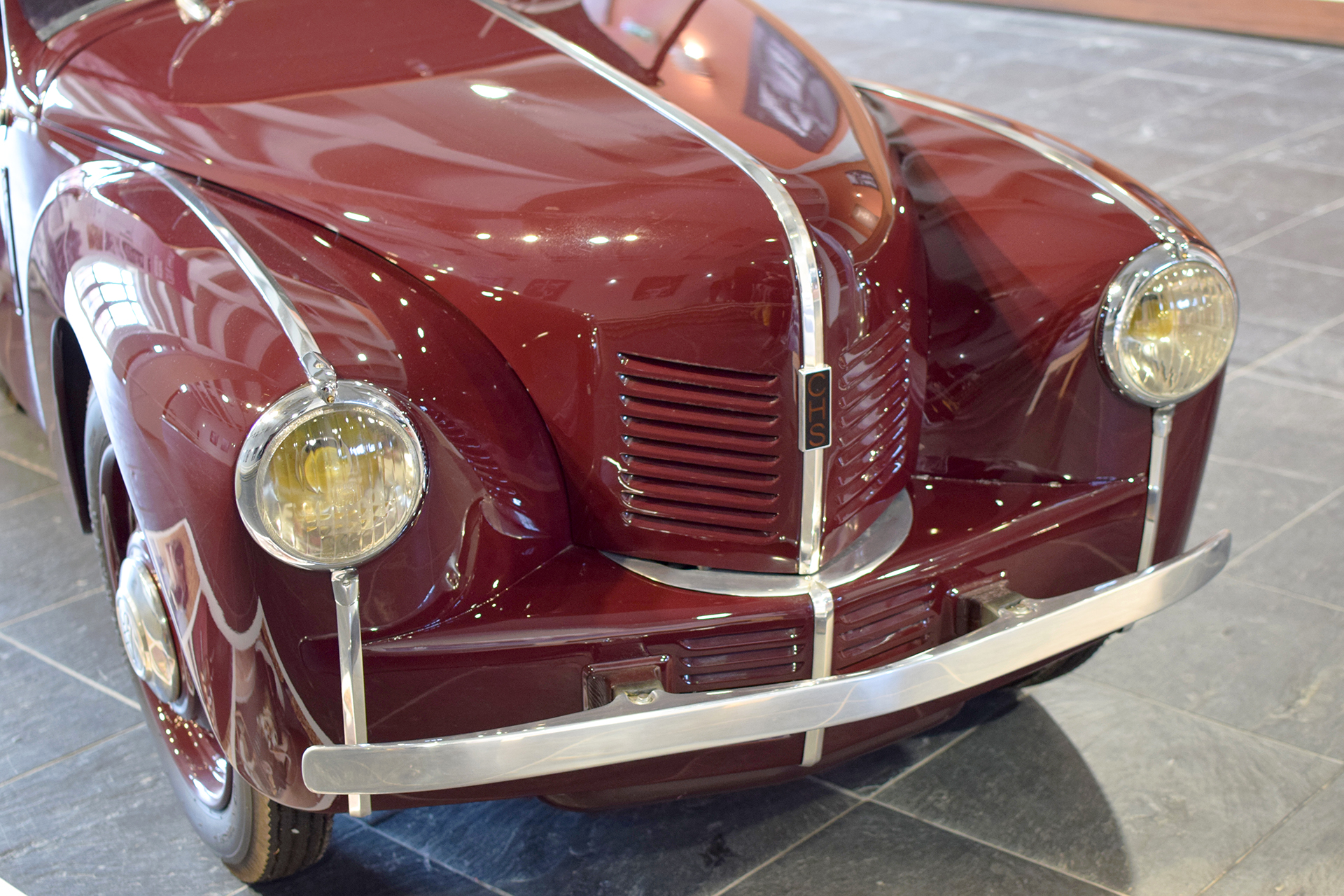 Chausson CHS prototype 1942 logo - Cité de l'automobile, Collection Schlumpf, Mulhouse