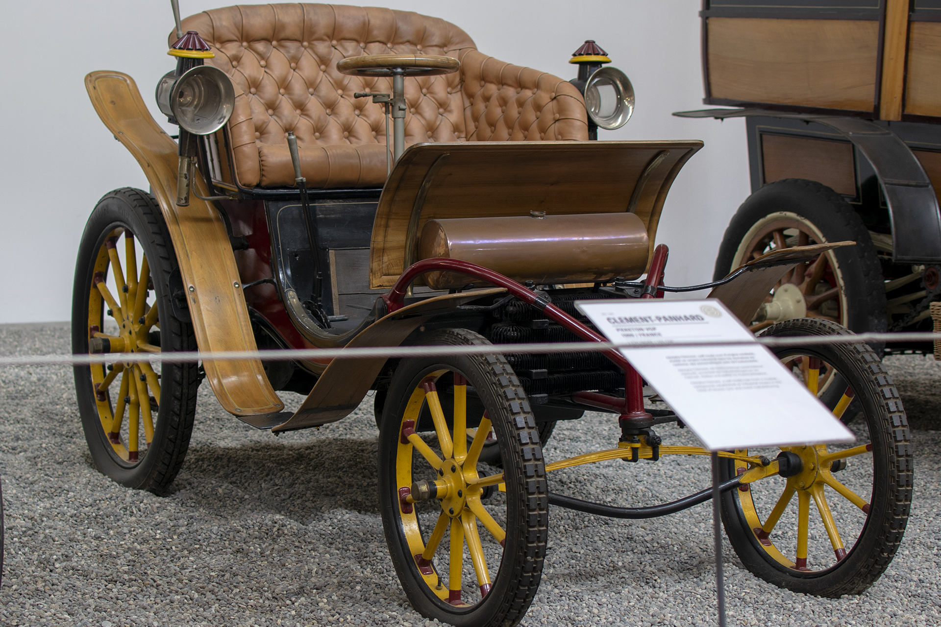 Clément Panhard VPG phaëton 1900 - Cité de l'automobile, Collection Schlumpf, Mulhouse, 2020