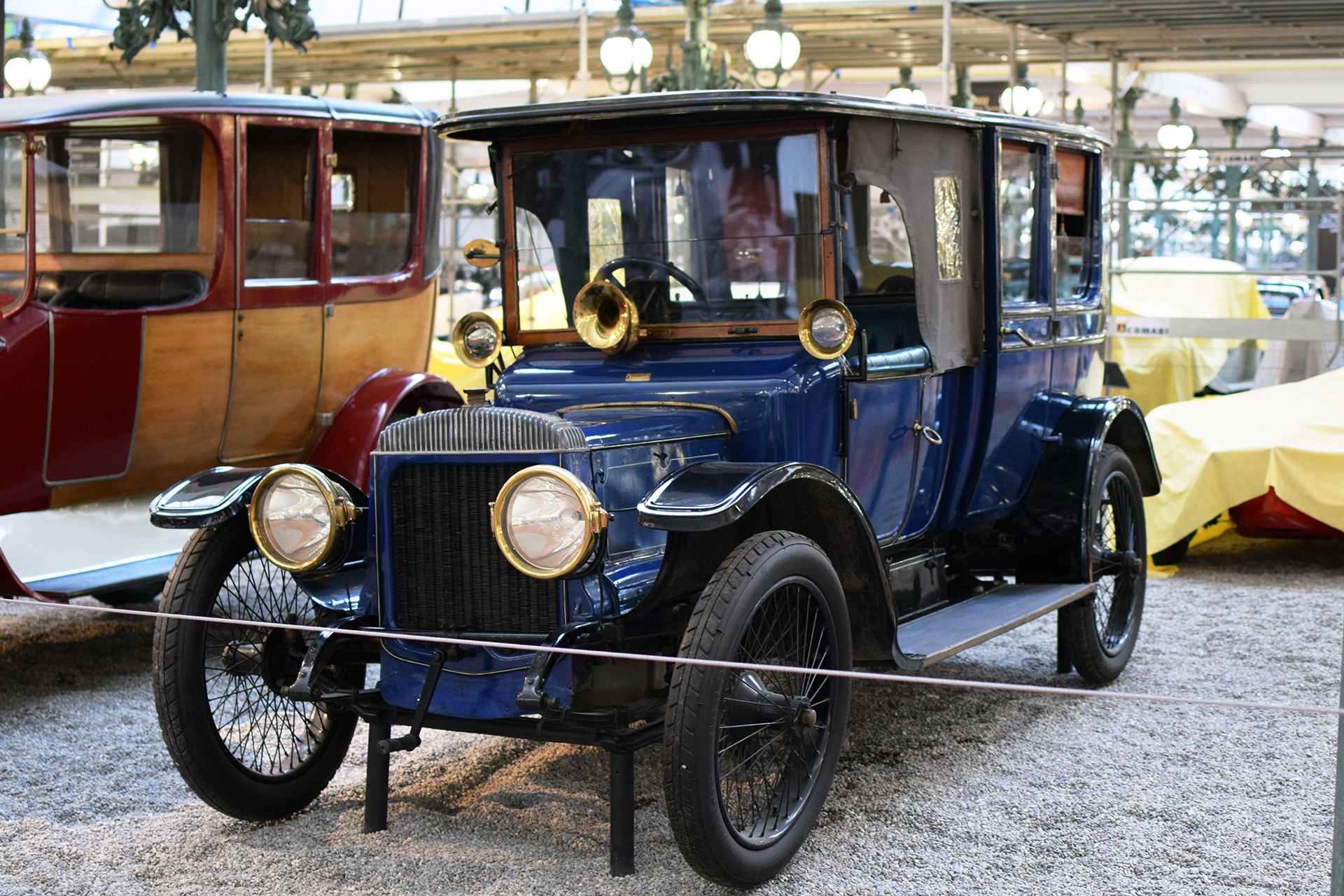 Daimler TE 20 coupé-Chauffeur 1912 - Cité de l'automobile, Collection Schlumpf, Mulhouse