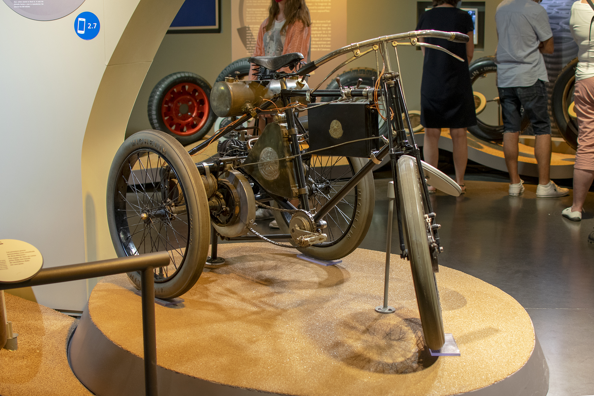 De Dion Bouton Tricycle - L'Aventure Michelin Clermont-Ferrand
