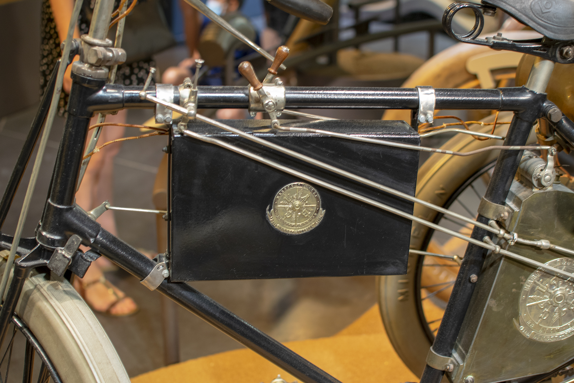 De Dion Bouton Tricycle cadre - L'Aventure Michelin Clermont-Ferrand