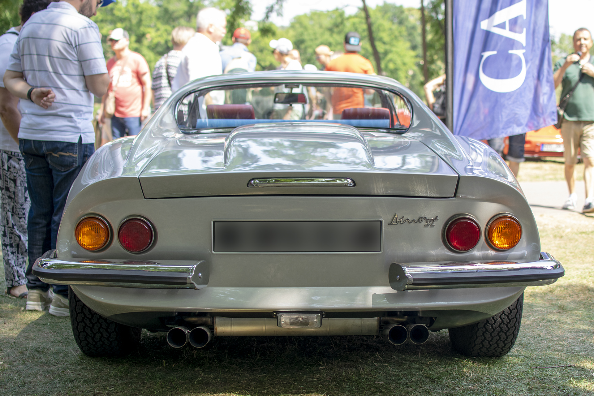 Dino 246 GTS arrière  - Automania 2022 , Lac de Creutzwald