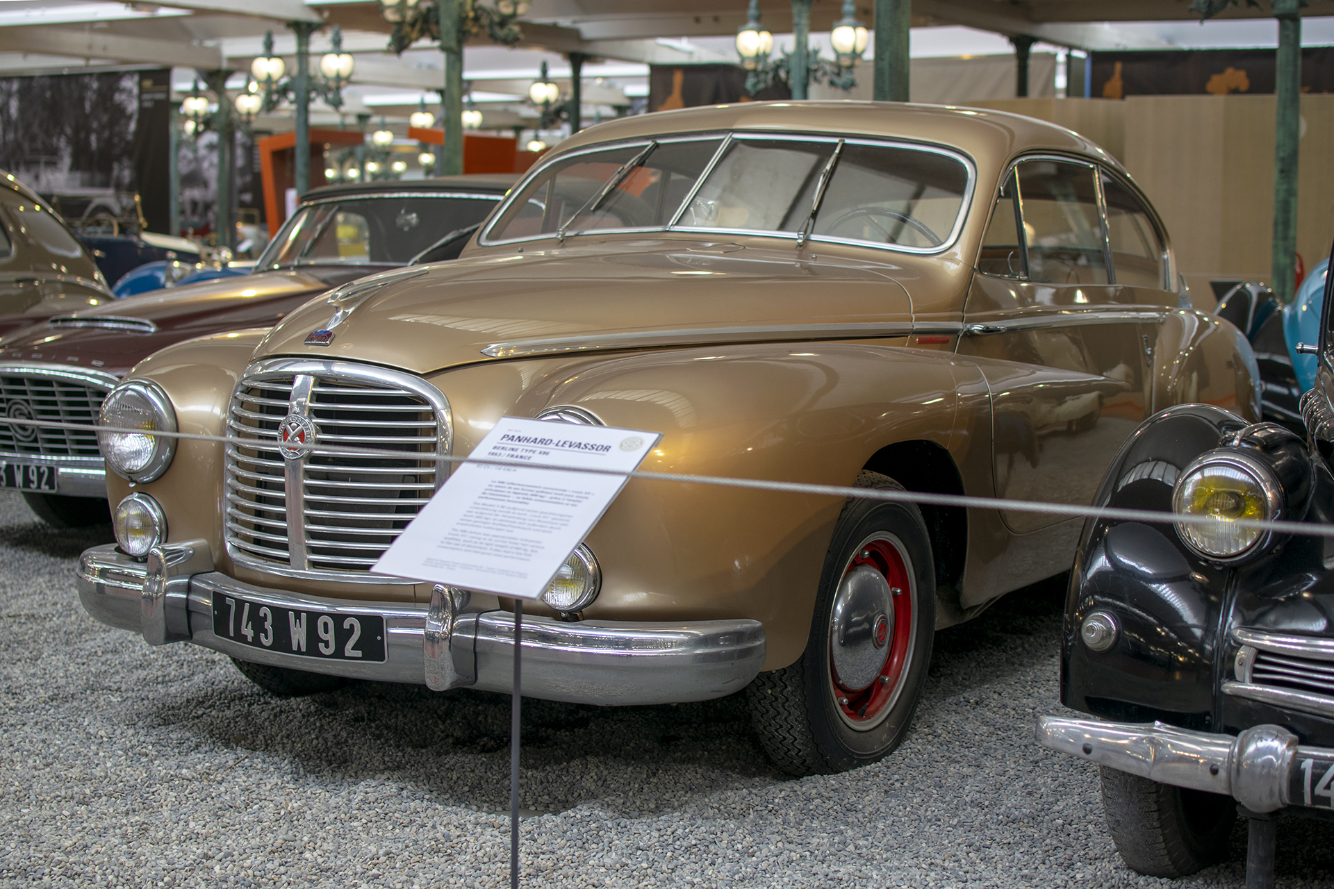 Hotchkiss Grégoire Coach 1951-53 - Cité de l'automobile, Collection Schlumpf, Mulhouse, 2020