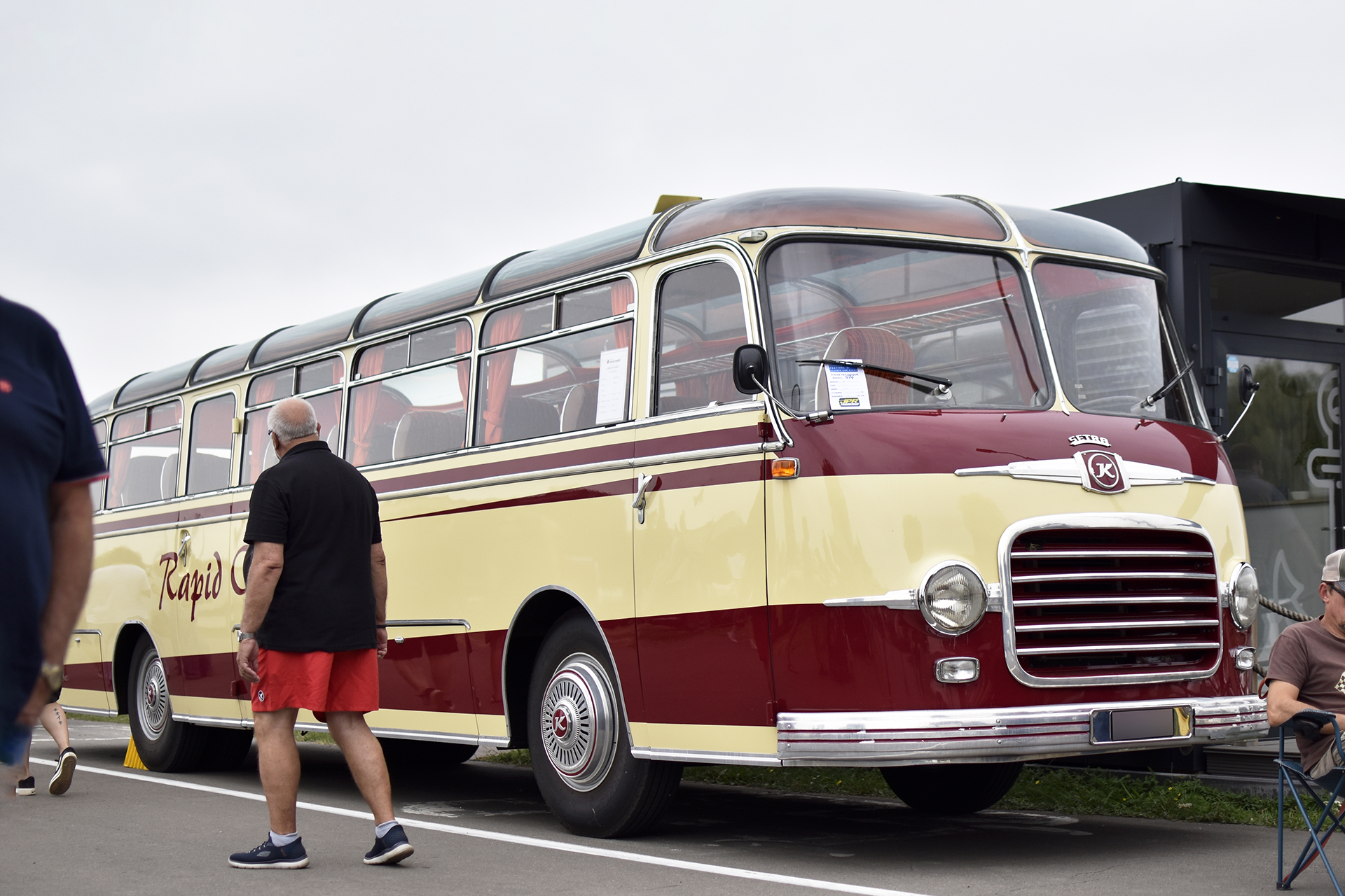 Kaessbohrer Setra S11 1959 - Schengen  Marina - Classic Car Event  ,2026 , Port de Swebsange