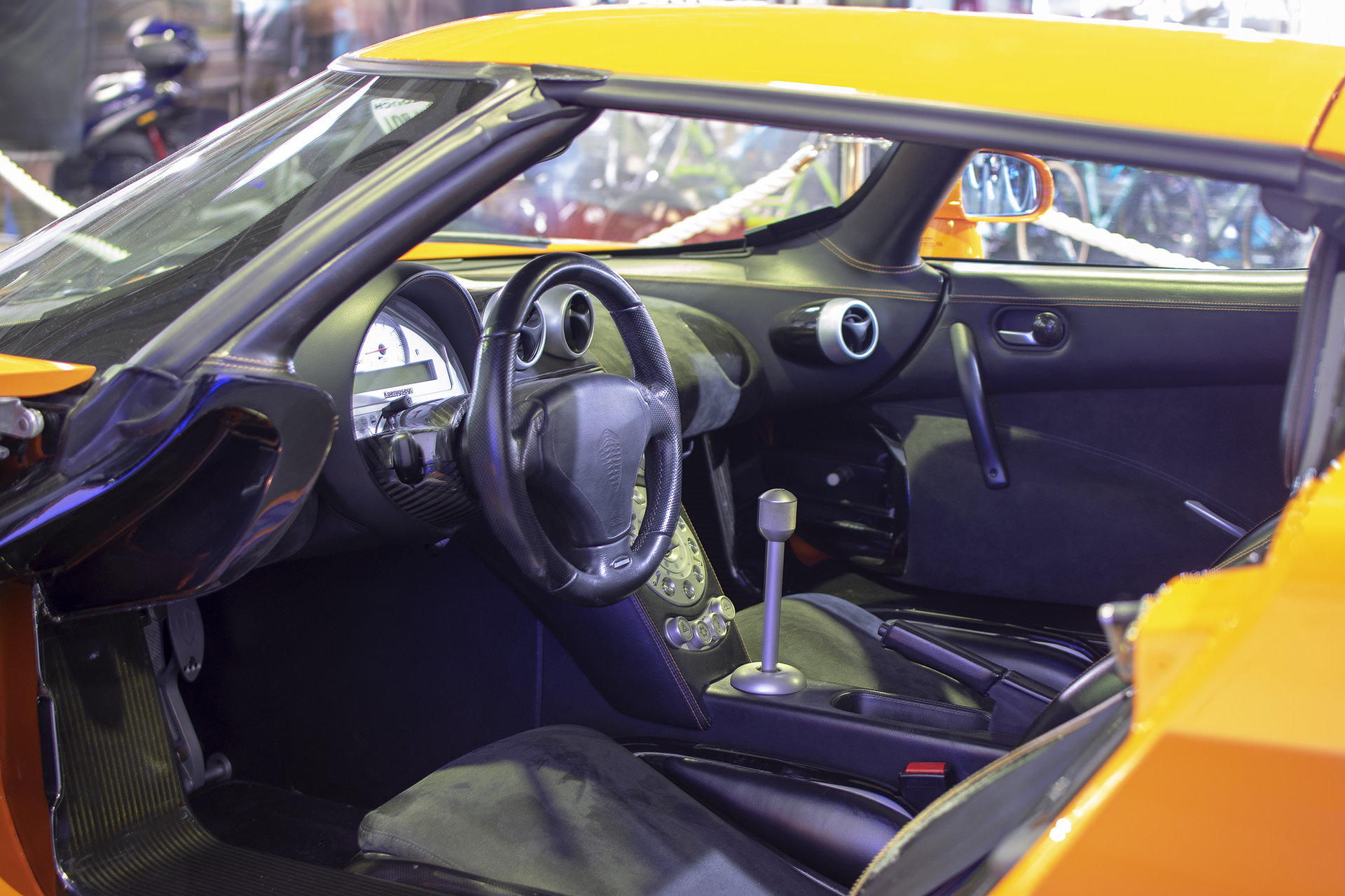 Koenigsegg CCR  intérieur - International Motor Show ,Luxembourg  ,2021